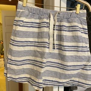 J. Crew Linen Skirt Size 4